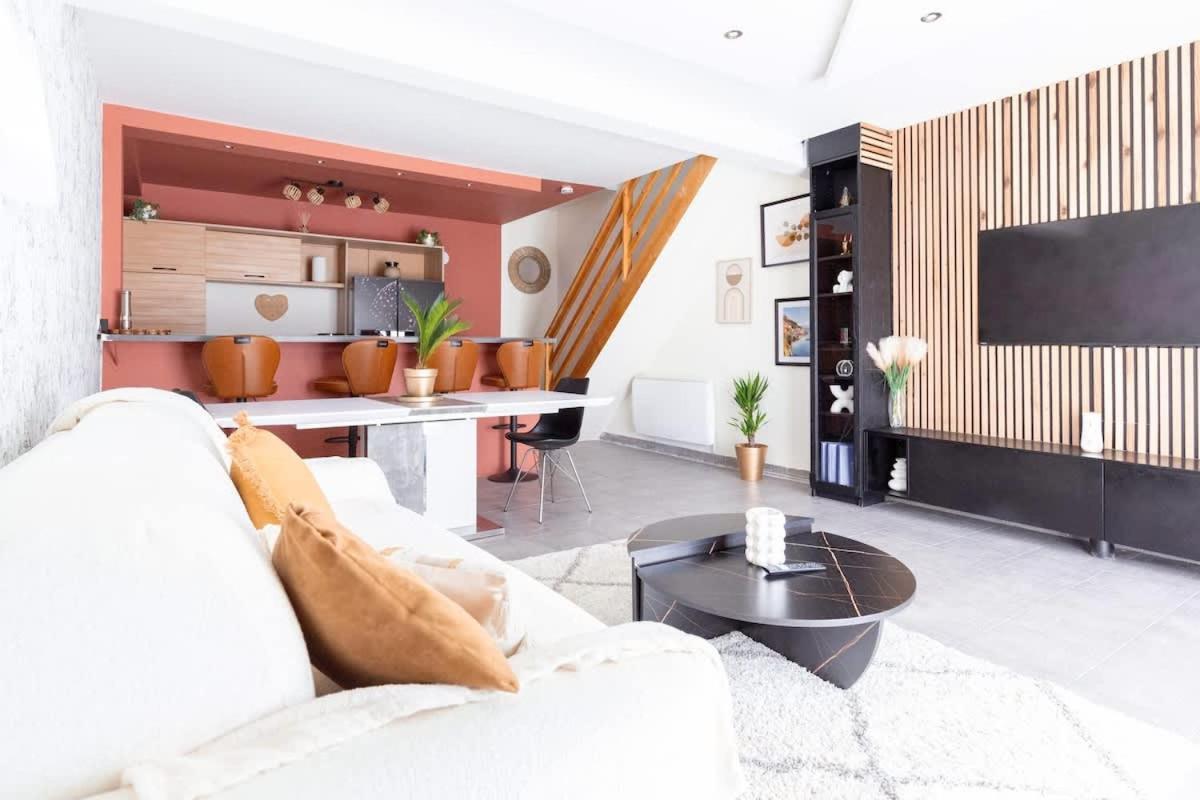Loft Tout Confort Avec Parking Et A Moins 15 Min Caen Et Des Plages Demouville Экстерьер фото